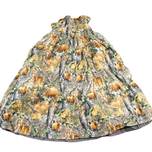 Vintage 1990s Realtree Camo Poncho Jacket Men's Medium