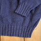 Vintage 1990s LL Bean Cable Knit Crewneck Sweater Men's S