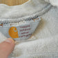 Vintage 1990s Carhartt Rugged Outdoor Wear Reverse Weave Style Embroidered Spellout Crewneck Sweatshirt Men's L