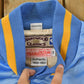 Vintage Y2K DEADSTOCK Minneapolis Lakers NBA Hardwood Classics Basketball Snap On Button Satin Jacket Mens 52
