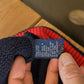 Vintage 1990s Tommy Hilfiger Cotton Knit Crest Logo Crewneck Sweater Men's M