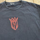 Vintage 1990s West Coast Choppers CFL Flame Skulls Long Sleeve T-Shirt Mens L