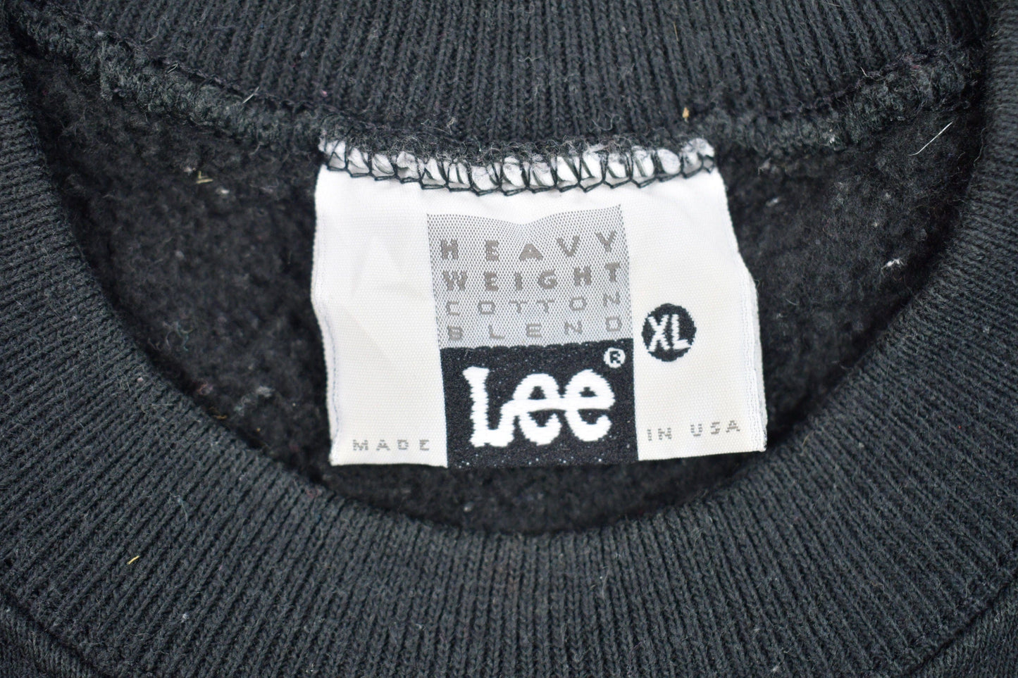 Vintage 1990s Lee Blank Basic Crewneck Sweatshirt Men's Large