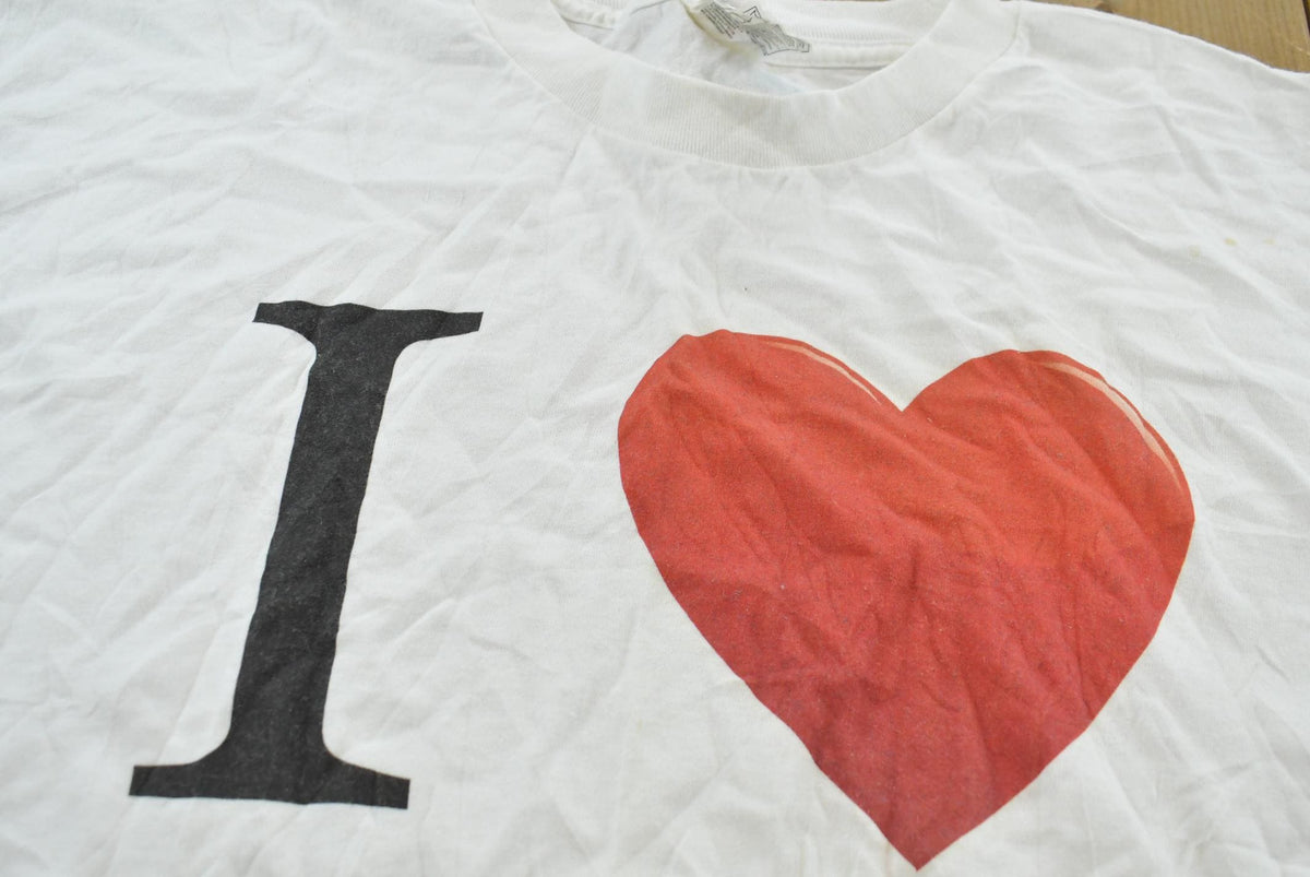 Vintage 1990s I Love Shih Tzus Dog Graphic T-Shirt Men's 2XL