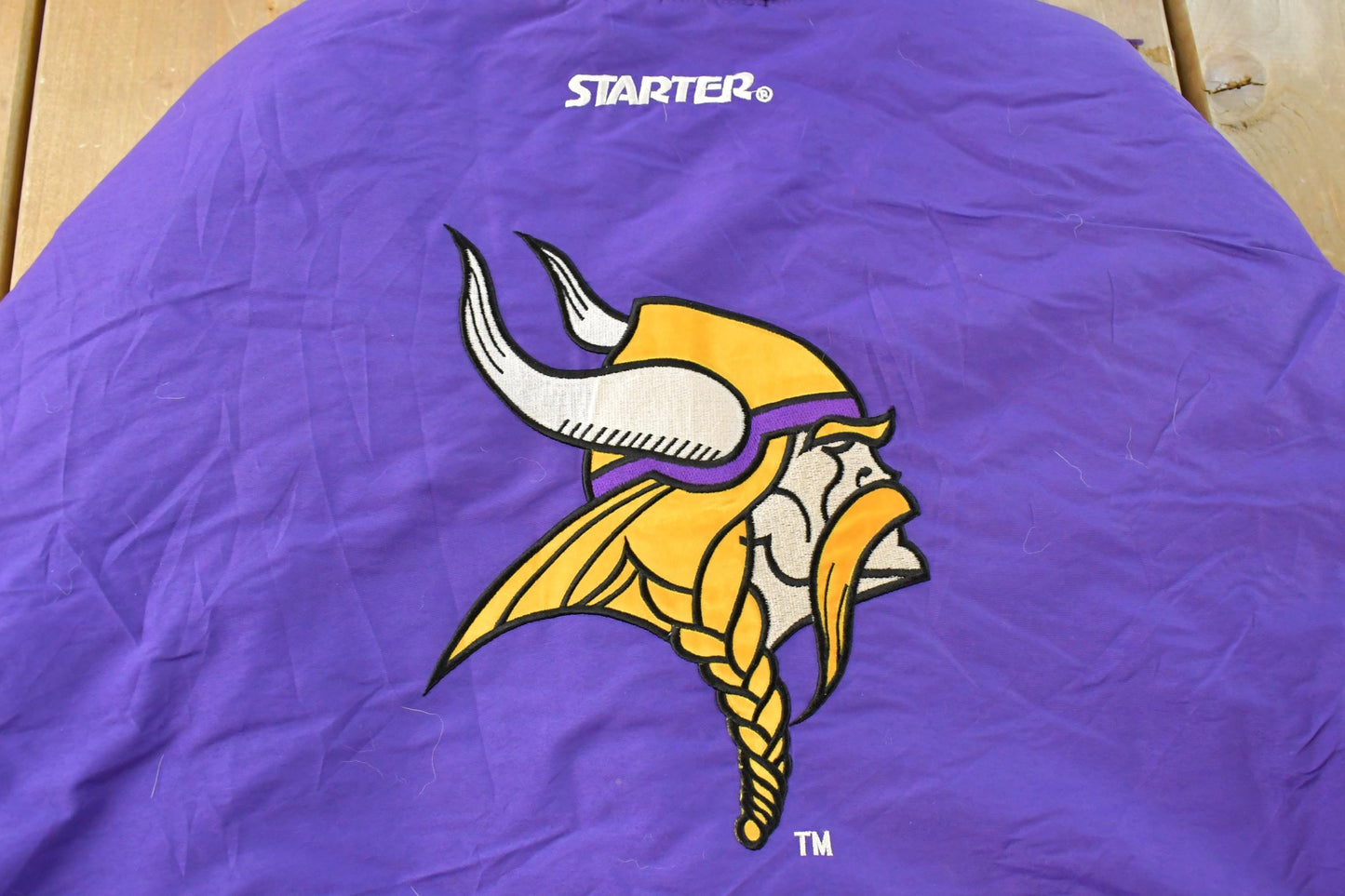 Vintage 1990s Minnesota Vikings Starter NFL Football Jacket Men's L