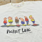 Vintage 1991 Picket Line Funny Parody T-Shirt Men's L