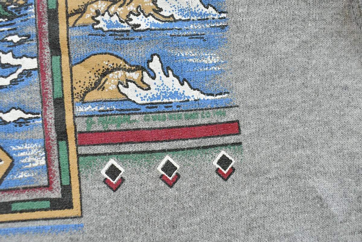 Vintage 1990s Door County Wisconsin Crewneck Sweatshirt Men's S