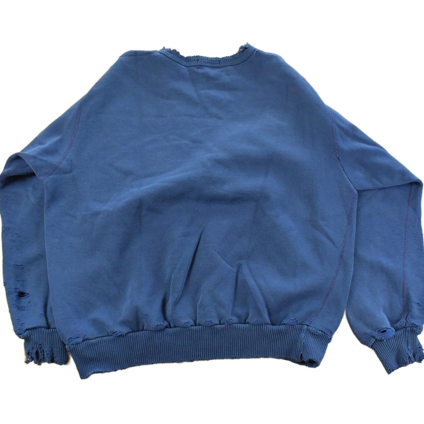 Vintage 1990s Distressed University Of Michigan Wolverines Collegiate Crewneck Sweatshirt Men's Large