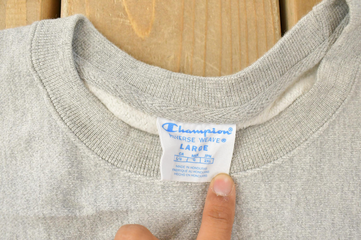 Vintage Y2K Champion Reverse Weave Sweatshirt Women's Large