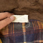 Vintage 1980s Black Sheep Flannel Lined Canvas Hunting Jacket Men's L