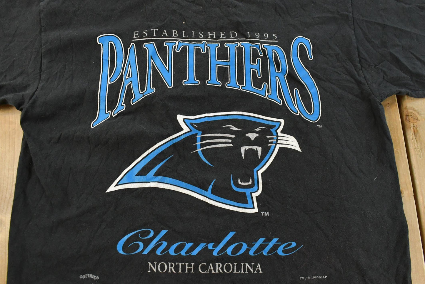 Vintage 1990s Carolina Panthers Lee Sport NFL T Shirt Men's XL