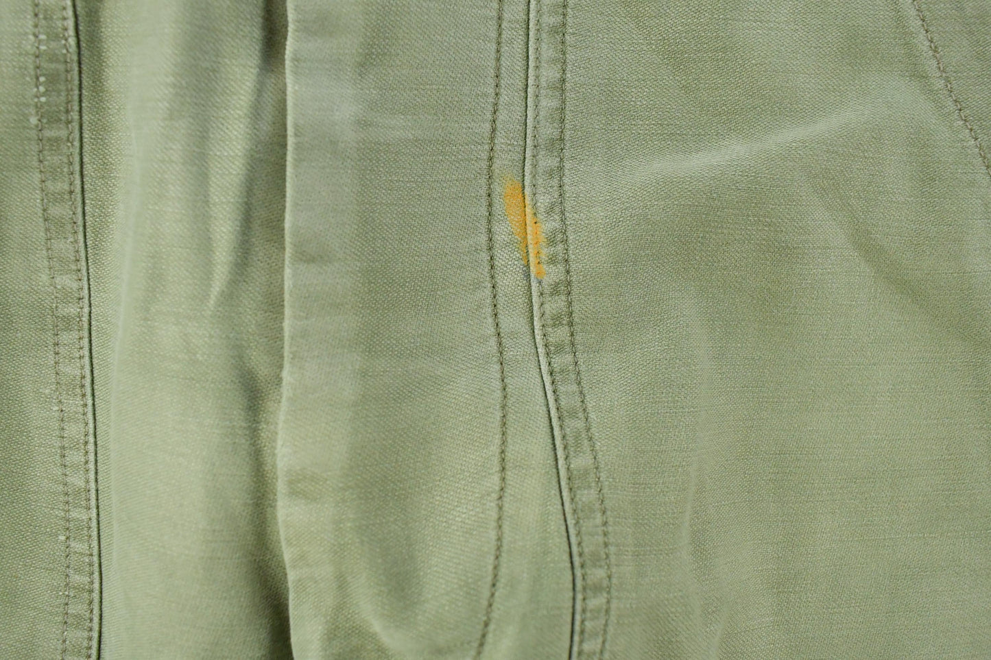 Vintage 1970s Military OG-107 Starched Sateen Fatigue Pants Men's 32 x 32