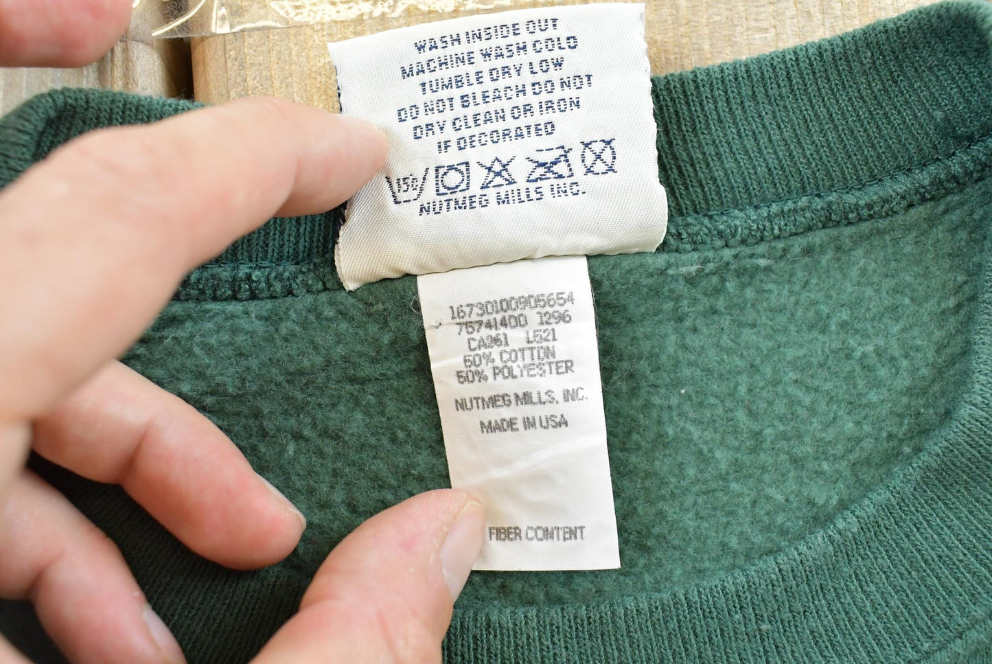 Vintage 1997 Lee Sport Green Bay Packers Superbowl 31 Crewneck Sweatshirt Men's M