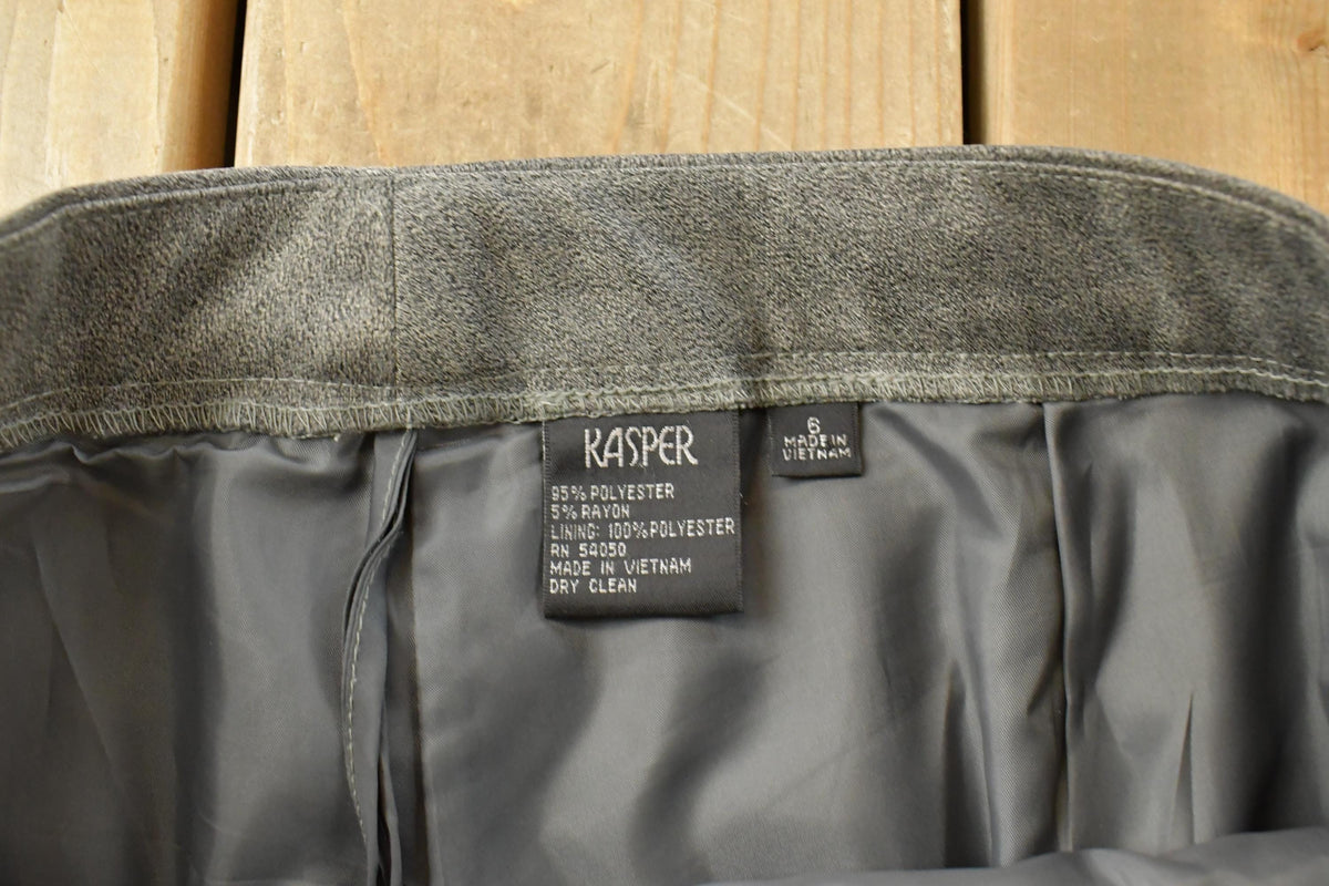 Vintage 1990s Kasper Pleated Trousers Women's 31 x 31