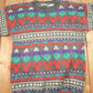 Vintage 1990s Winter Theme Knitted Crewneck Sweater Men's Small