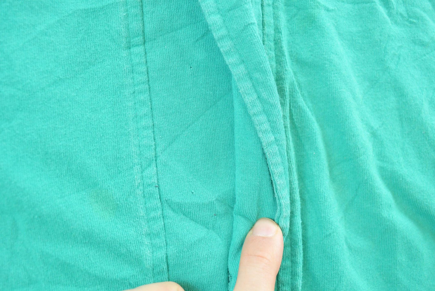 Vintage 1980s Italian Club West Coast Teal Baseball Jersey Men's XL
