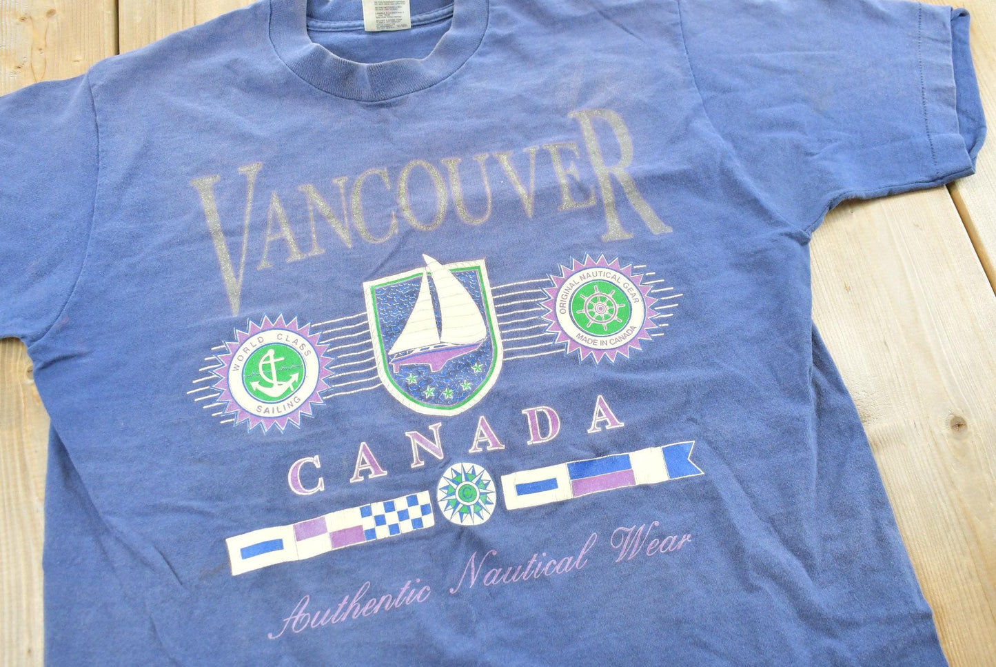 Vintage 1990s Vancouver British Columbia Souvenir T-Shirt Men's M