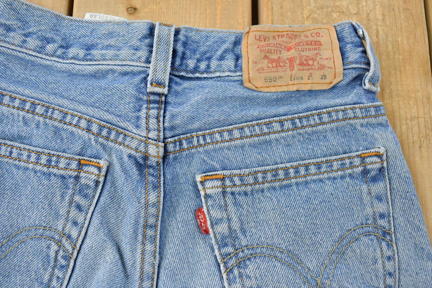 Vintage 1990s Levi's 550 Relaxed Fit Jeans Youth 24 x 23