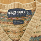 Vintage 1990s Polo Golf By Ralph Lauren Geometric Wool Knit V Neck Sweater Vest Men's L