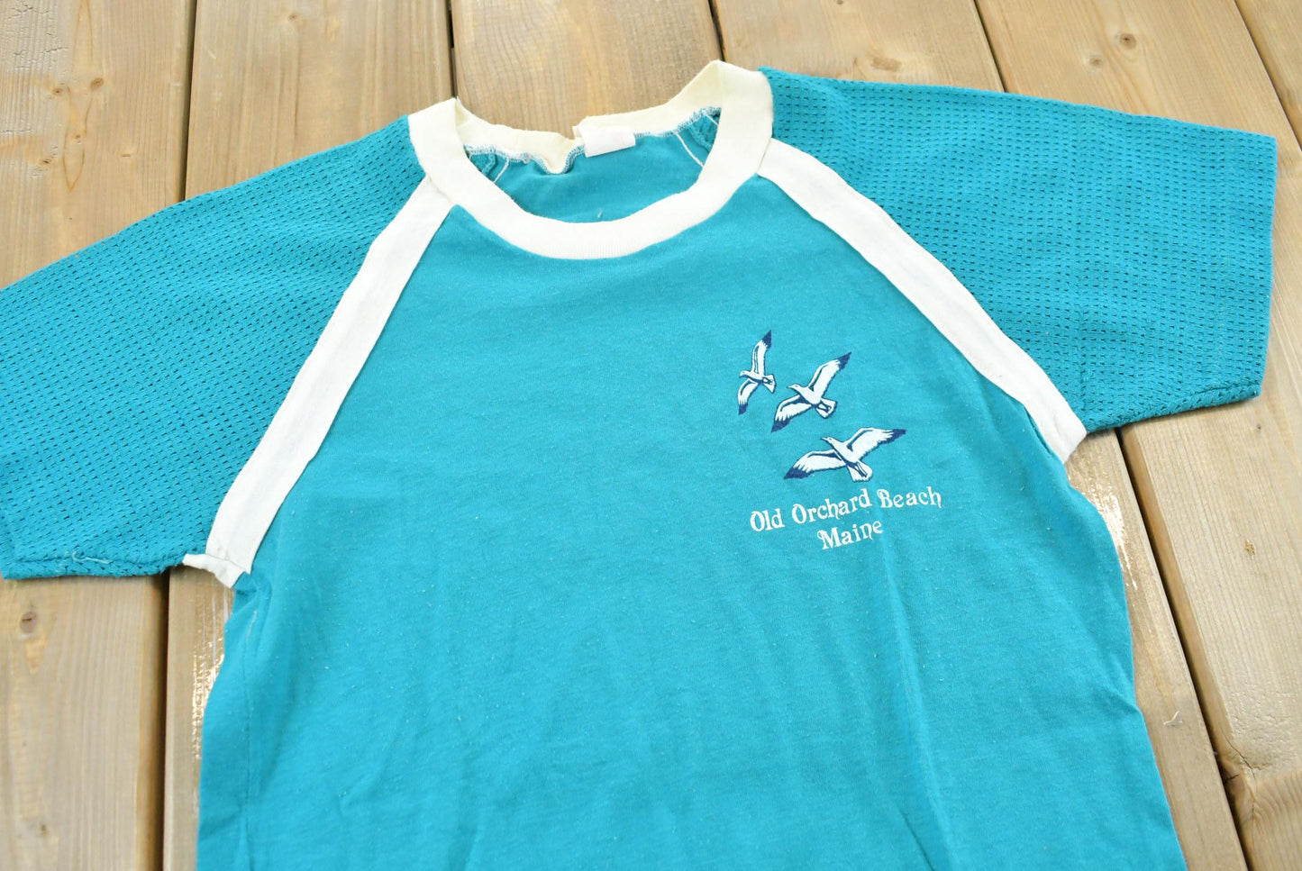 Vintage 1980s Old Orchard Beach Maine T-Shirt Mens XS