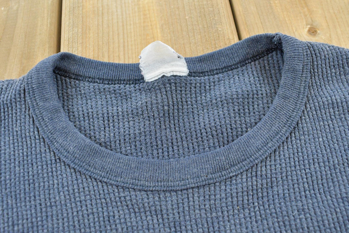 Vintage 1980s Knit Thermal Long Sleeve Under T-Shirt Men's S