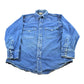 Vintage 1990s Carhartt Western Work Button Up Shirt Mens L