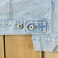 Vintage 1990s Wrangler Hero Light Wash Denim Jean Jacket Men's L