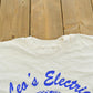 Vintage 1990s Leos Electric Sale Service Promotional Souvenir Lion T-Shirt Men's L