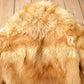 Vintage 1980s Red Fox Fur Coat