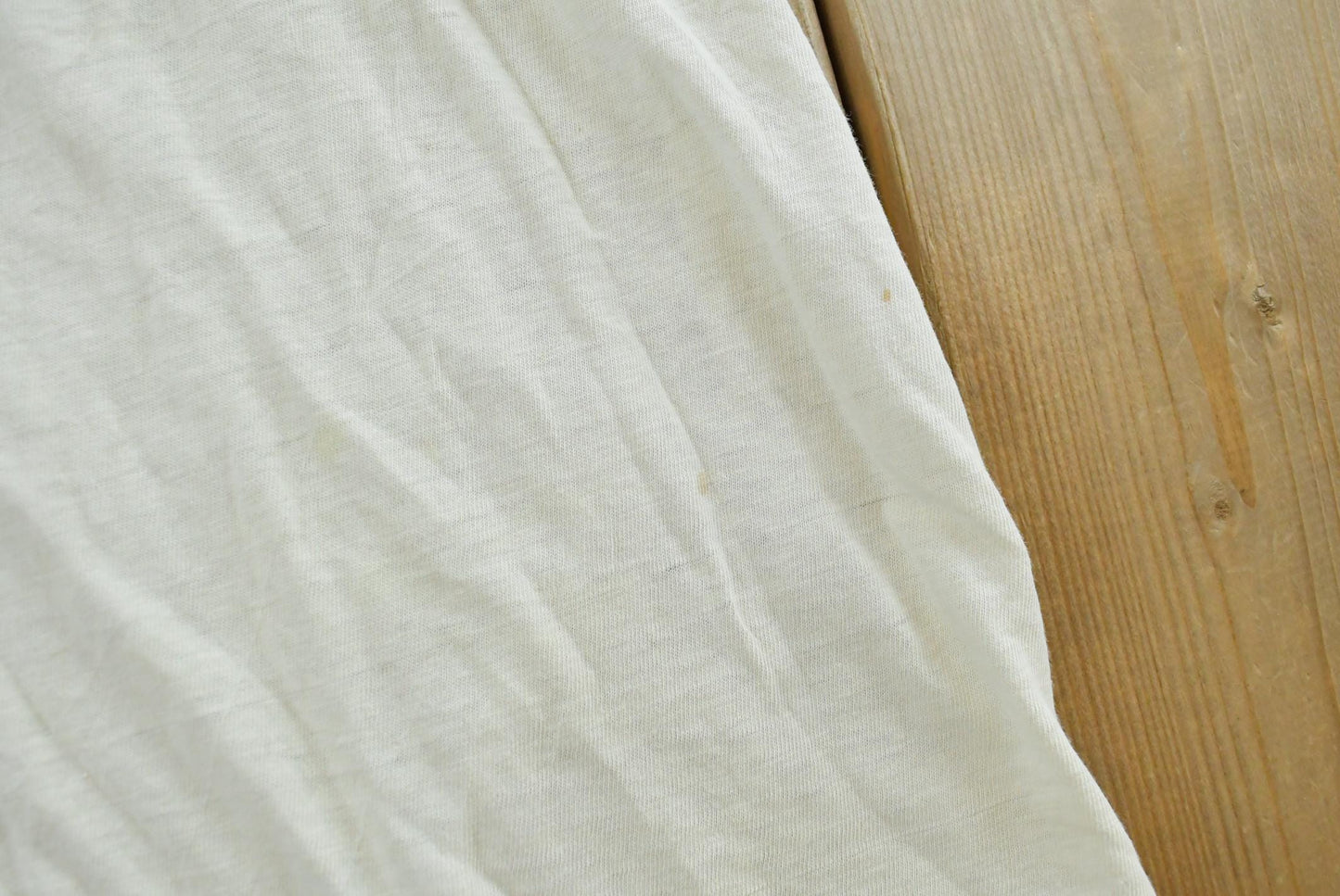 True Vintage 1970s Hanes Blank White T-Shirt Men's S