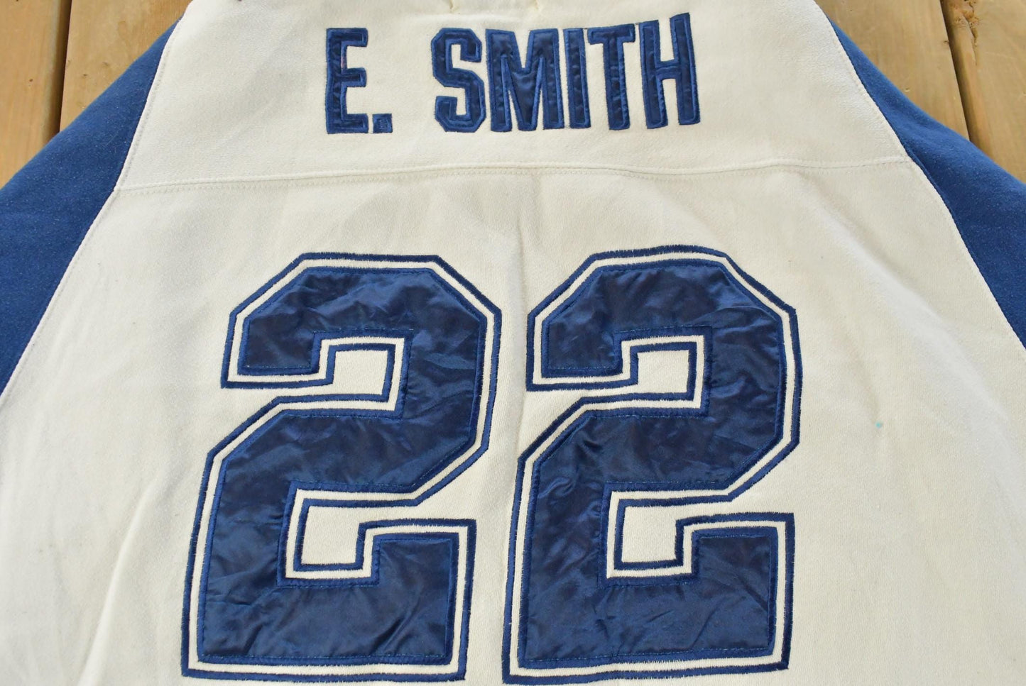 Vintage 1990s Emmitt Smith Dallas Cowboys Starter Jersey Sweatshirt Men's XL