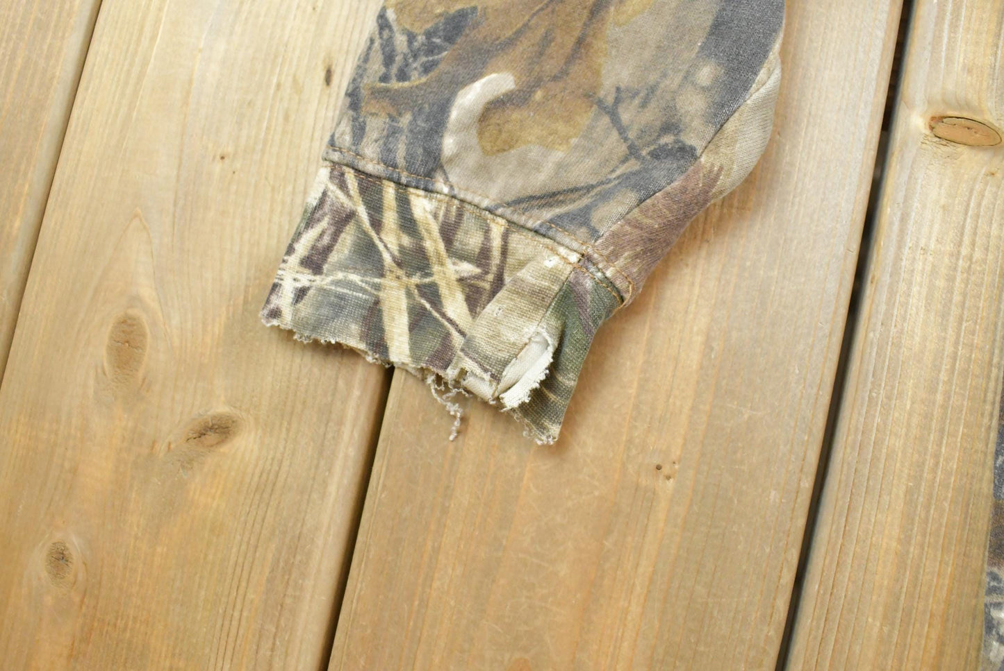 Vintage 2000s Team Realtree Camo Full Zip Hoodie Sweatshirt Men's XL
