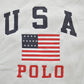 Vintage 1990s Polo Ralph Lauren USA Flag Crewneck Sweatshirt Men's XL