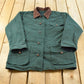 Vintage 1990s Colebrook Wool Cotton Plaid Reversible Coat Jacket Women's 1X