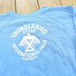 Vintage 1980s Collegiate Pacific Thunderbird Lodge Minnesota Souvenir Travel Crewneck Sweatshirt Mens M