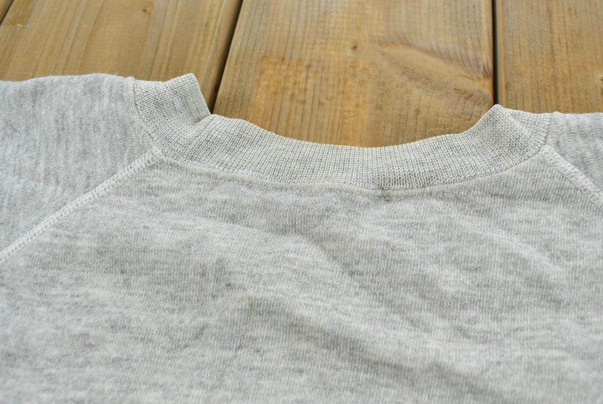 Vintage 1980s Ft Lauderdale Florida Raglan Crewneck Sweatshirt Men's S