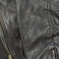Vintage 1980s Vanguard Biker Leather Jacket Men's Small
