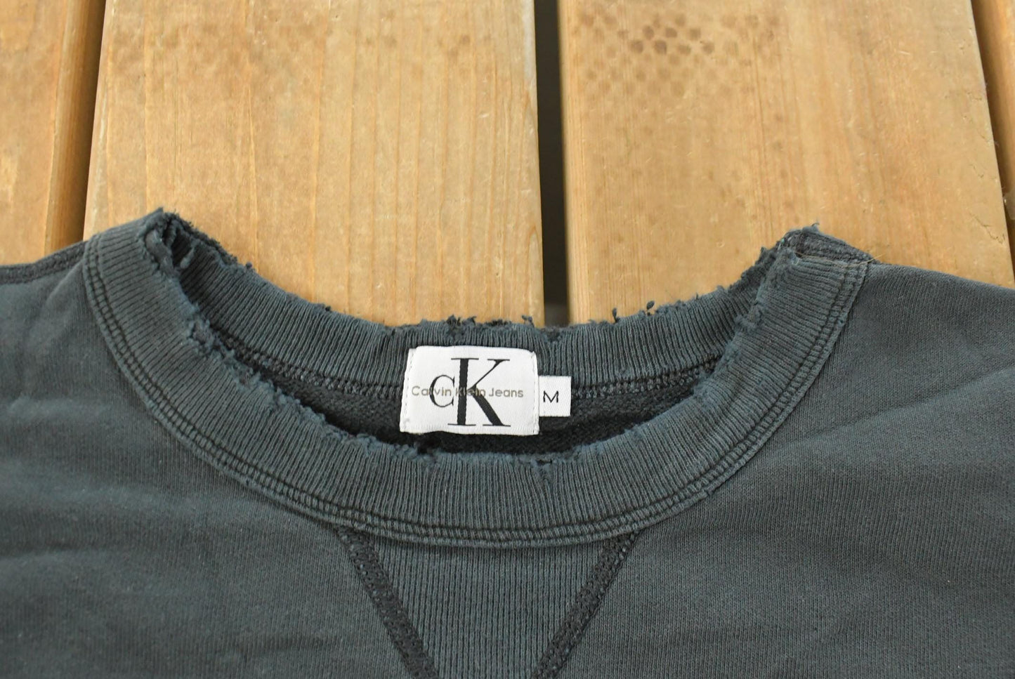 Vintage 1990s Calvin Klein Jeans Crewneck Sweatshirt Men's Medium