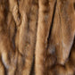Vintage 1970s Full Length Chestnut Mink Fur Coat Made In USA