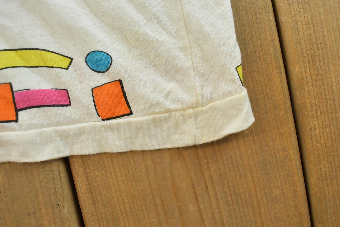 Vintage 1980s Take Away Hot Summer Romance Sequins Shoulder Pads T-Shirt Women's 2XL