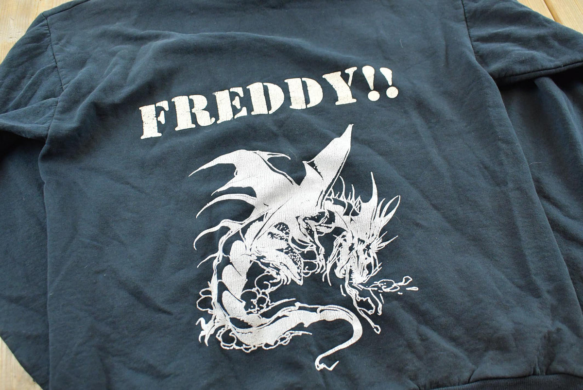 Vintage 2000s Freddy Delta Dragon Hoodie Sweatshirt Men's S