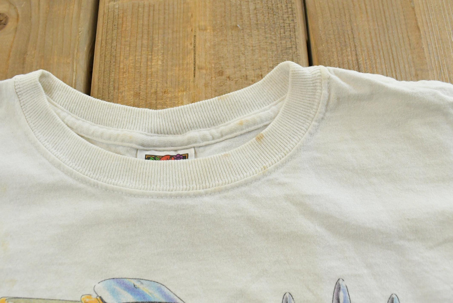 Vintage 2000s Flames Forever Cars Graphic T Shirt Men's Large