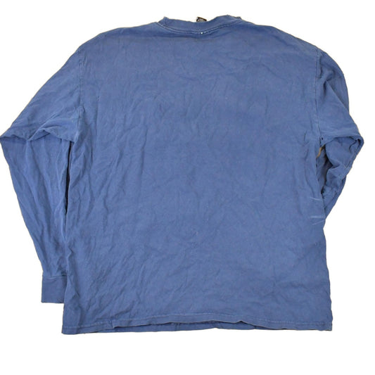 Vintage Y2K Nike Centre Swoosh UNH Hockey Graphic Print Crew Neck Shirt Men's M