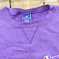 Vintage 1990s Champion Script Logo Purple Crewneck Sweatshirt Men's Medium