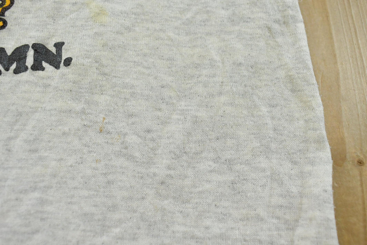 Vintage 1990s Good Time Charlie's Is It Friday Yet Dragging Ass Funny Promotional Souvenir T-Shirt Men's L