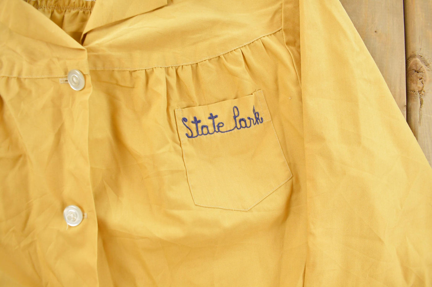 Vintage 1960s State Park Blazer Shirt Jacket Women's Large