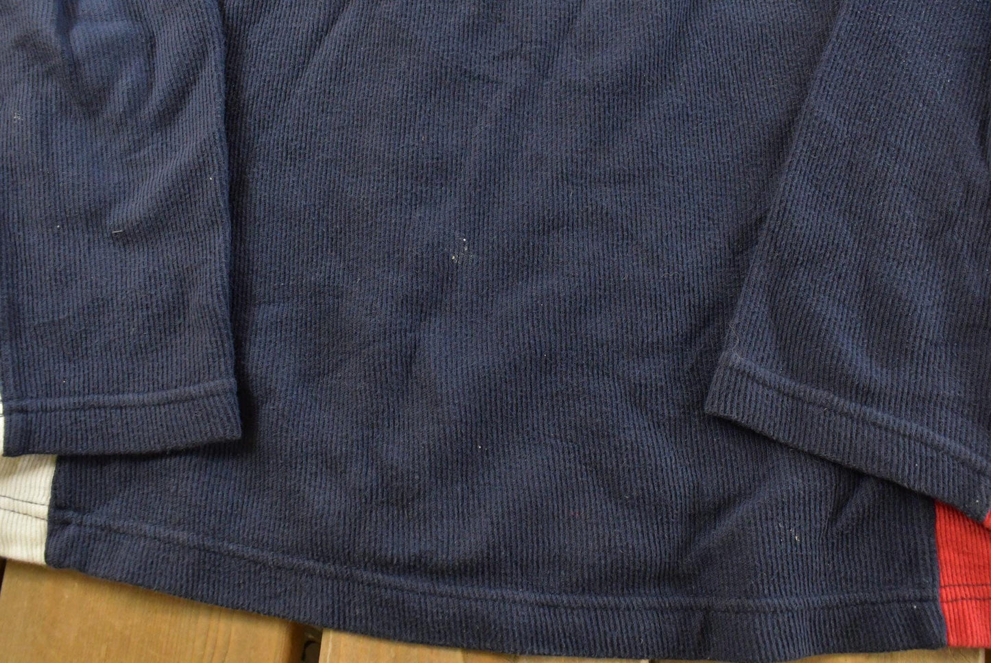 Vintage 1990s Tommy Hilfiger Colour Block Knit Sweater Men's L