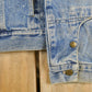 Vintage 1990s Calvin Klein Denim Jean Trucker Jacket Men's L-XL