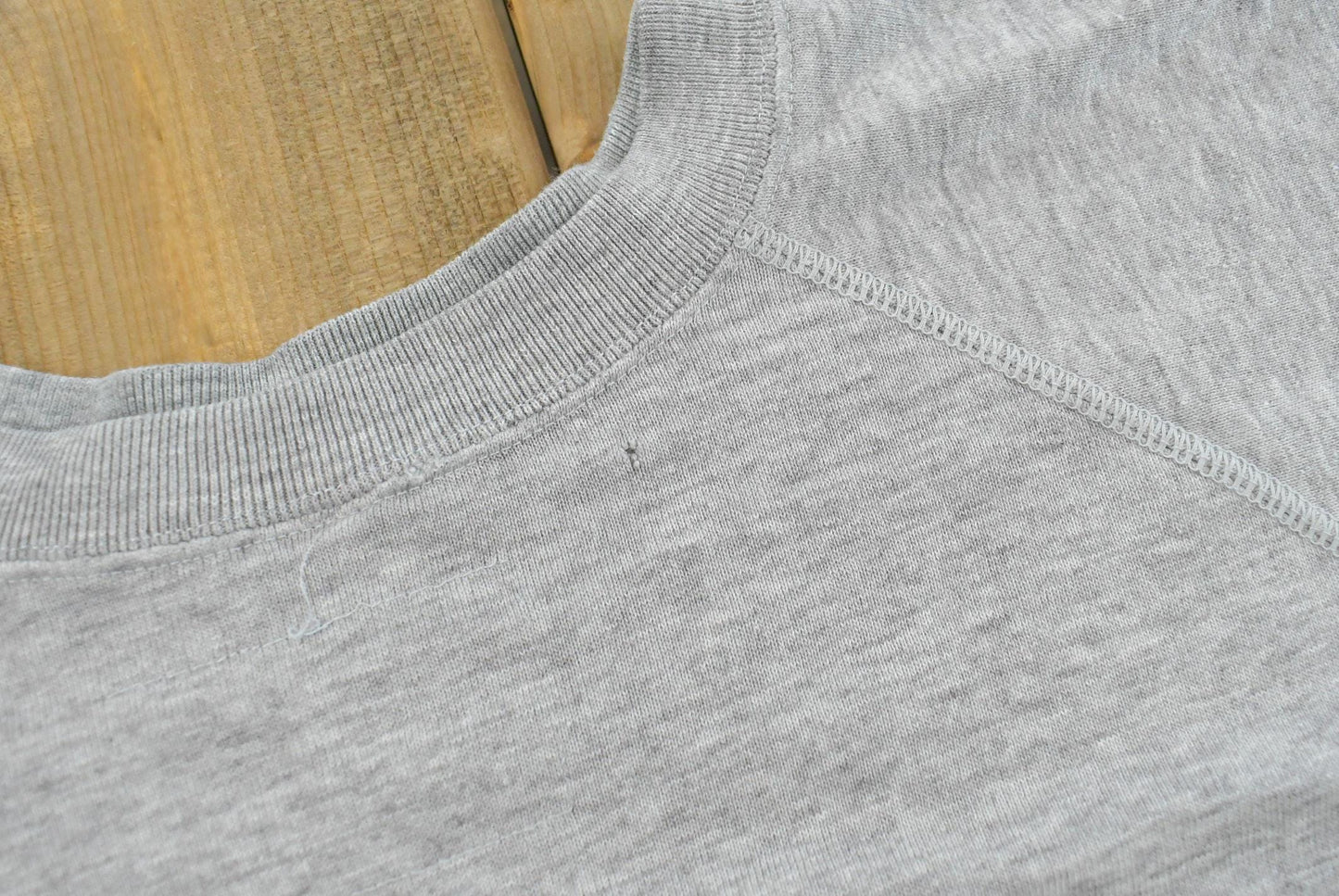 Vintage 1980s Champion Raglan Logo Spellout Crewneck Sweater Men's XL