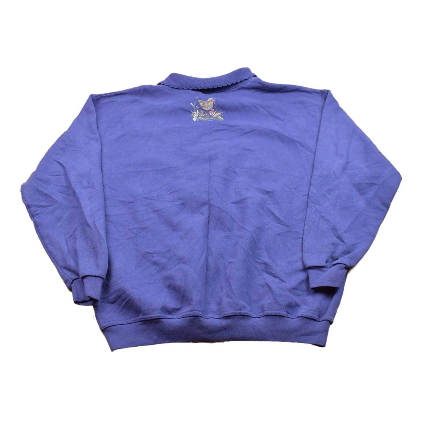 Vintage 1990s Northern Reflections Collared Crewneck Sweatshirt Men's Large